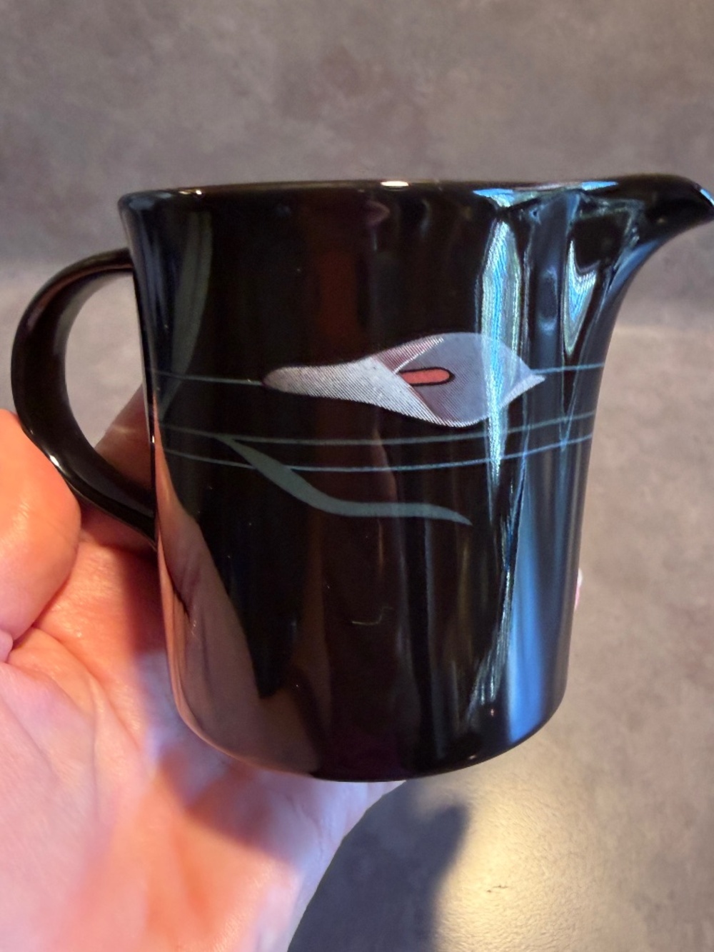 Mikasa Opus Black Creamer